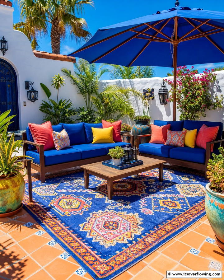 Bold Color Themes for Patios - 21 Patio Decor Concepts to Refresh Your Outdoor Living Area