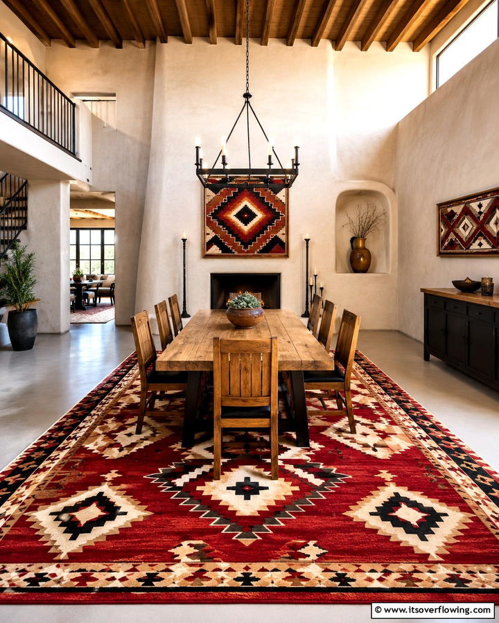 Bold Geometric PatternsExact - 30 Bold Southwestern Decor Ideas for Modern Homes