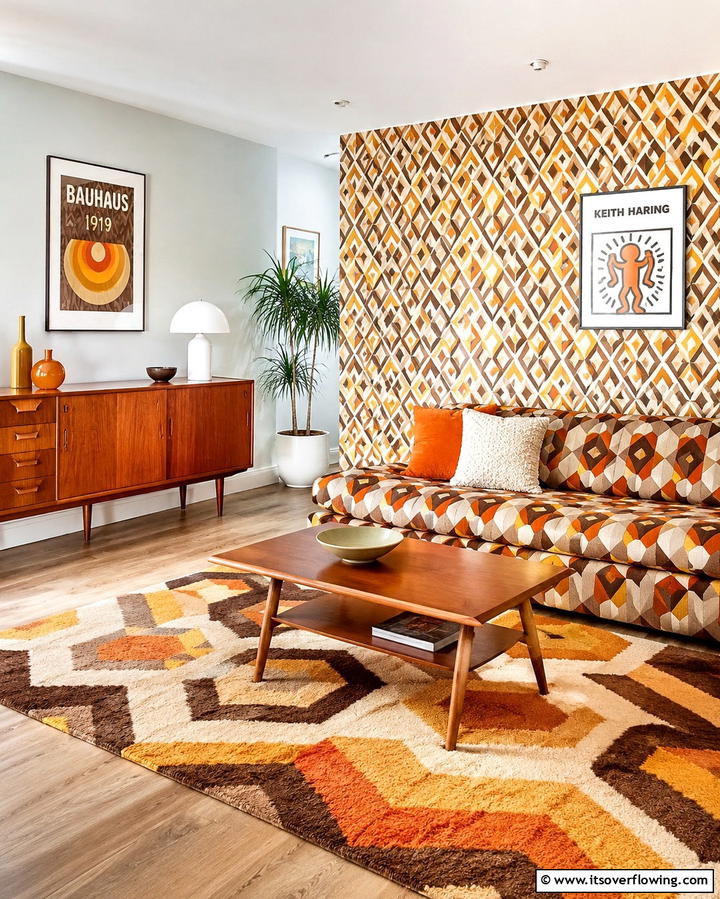Bold Geometric Prints - 25 1970s-inspired Design Ideas for Retro Vibes