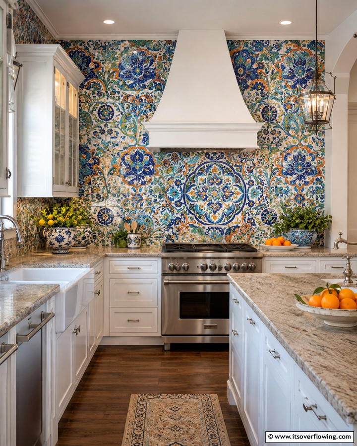 Bold Italian Backsplashes - 20 Italian Kitchen Design Ideas for a Classic Look
