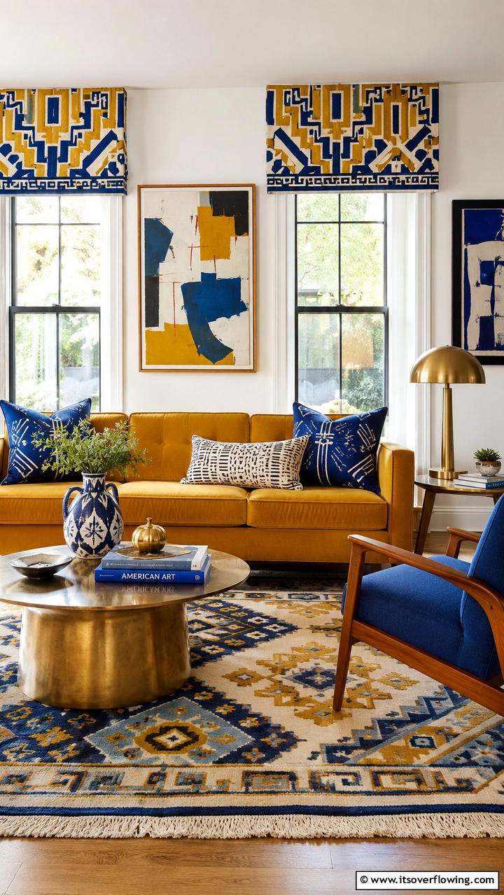 Bold Patterns - 21 Elegant Window Valance Ideas to Frame Your View