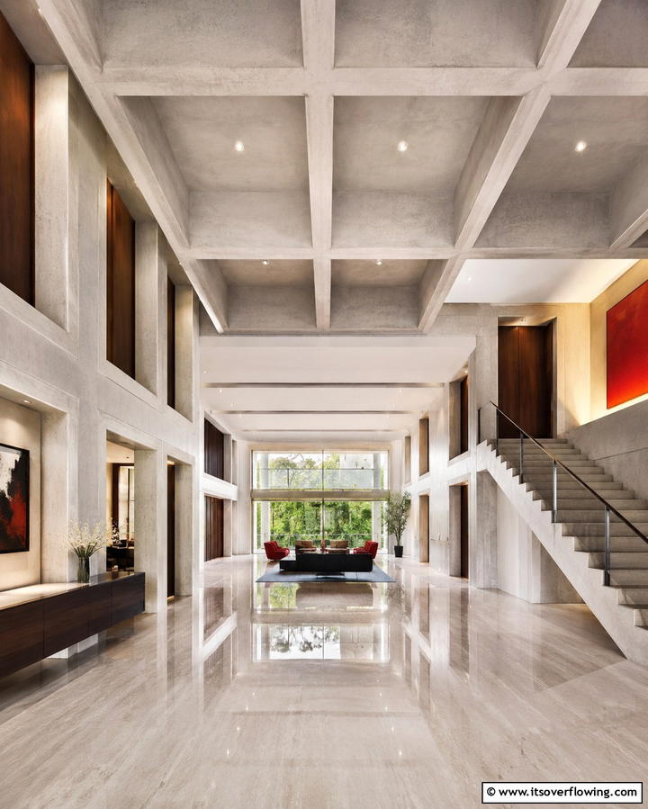 Bold Structural Lines - 30 Bold Brutalist Interior Design Concepts for Modern Spaces