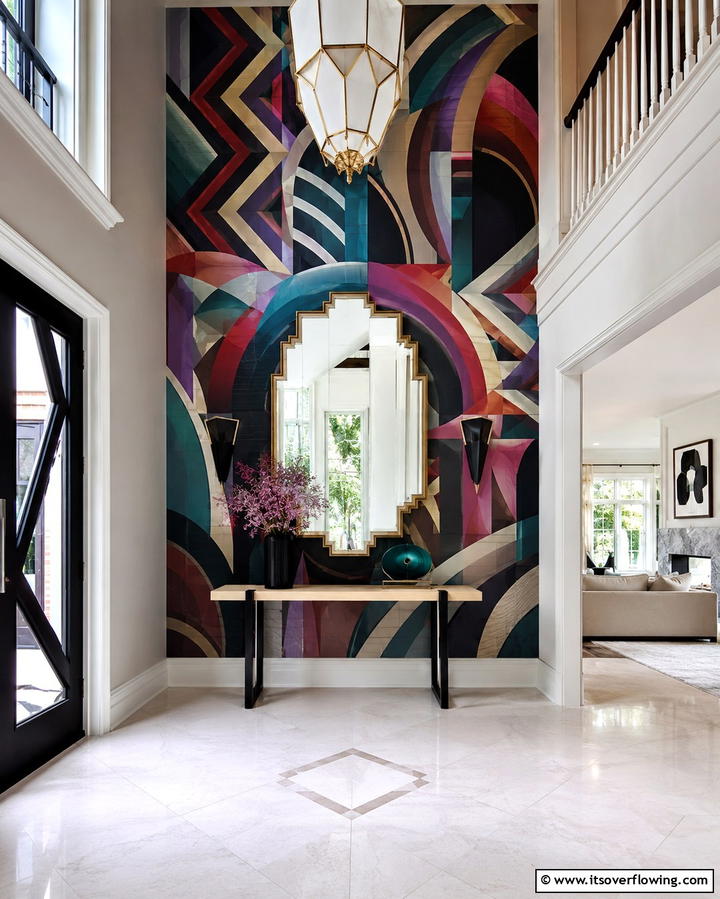 Bold Wallpaper Statements - 30 1990s Interior Design Ideas for Throwback Charm