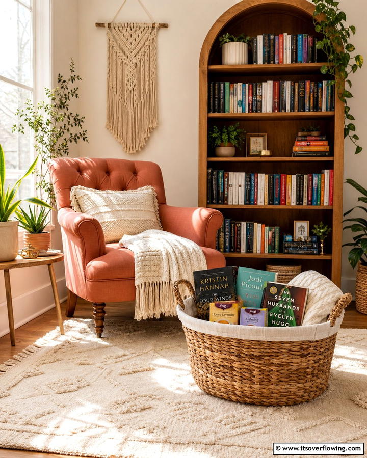 Book Lovers Basket - 25 Gift Basket Ideas for Every Occasion and Theme