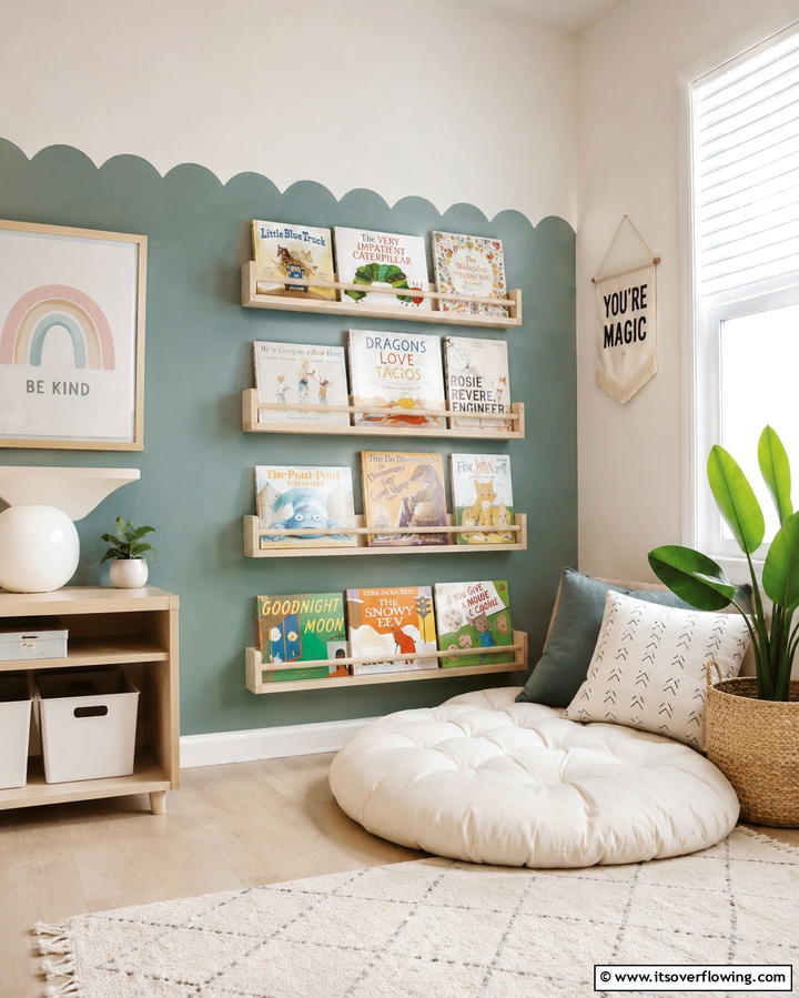 Book Racks for Early Reading Habits - 25 Nursery Storage Ideas for a Clutter-Free Space