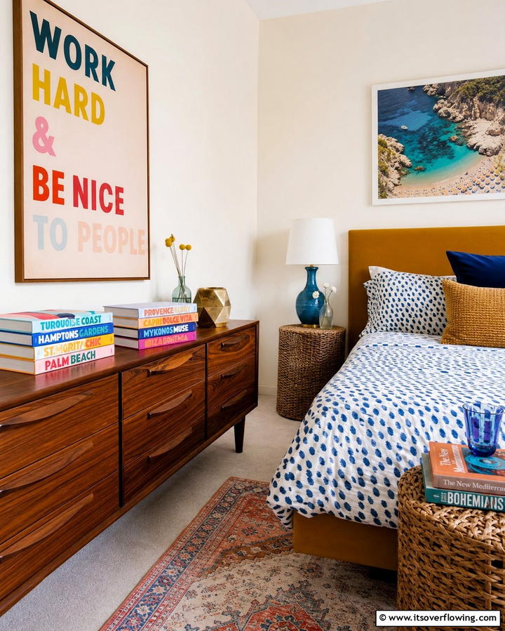 Books and Magazines - 25 Dresser Decor Ideas to Transform Your Bedroom
