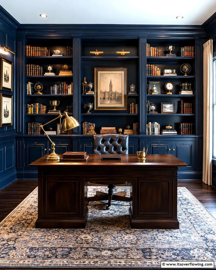 Bookshelves for a Sophisticated Touch - 30 Sophisticated Cigar Room Designs for Luxurious Relaxation