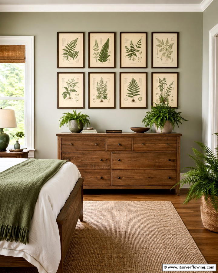 Botanical Prints for Walls - 25 Grandmillennial Style Bedroom Ideas for a Chic Look