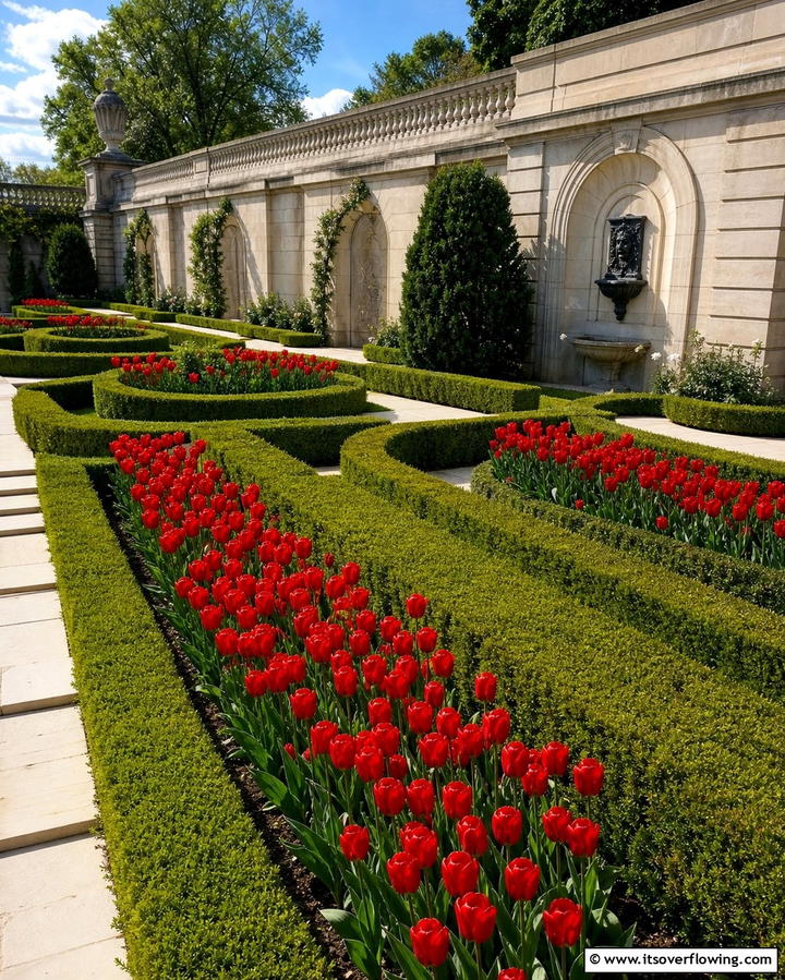 Boxwood Hedges - 25 Formal Garden Ideas- Elegant & Timeless Designs