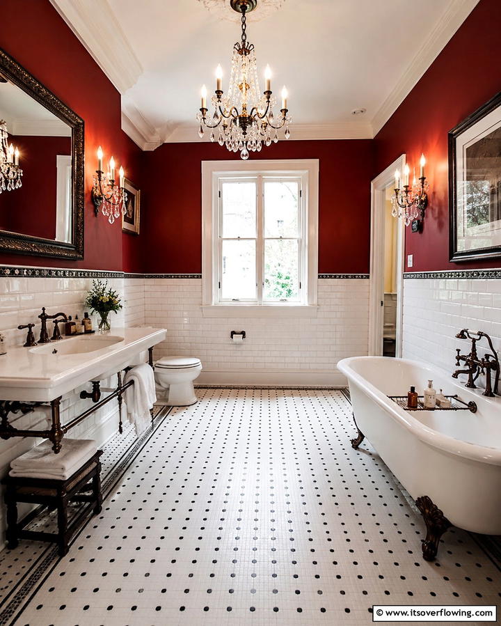 Brass Fixtures for Warmth and Sophistication - 25 Traditional Bathroom Ideas for Timeless Elegance
