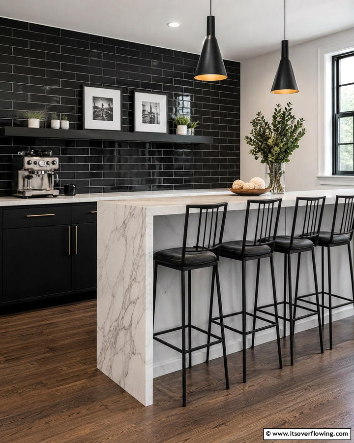 Breakfast Bar Table - 25 Small Kitchen Table Ideas for Cozy Meals