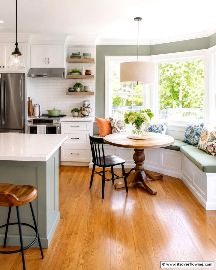 Breakfast Nook - 25 Dream Kitchen Ideas for Your Perfect Cooking Space