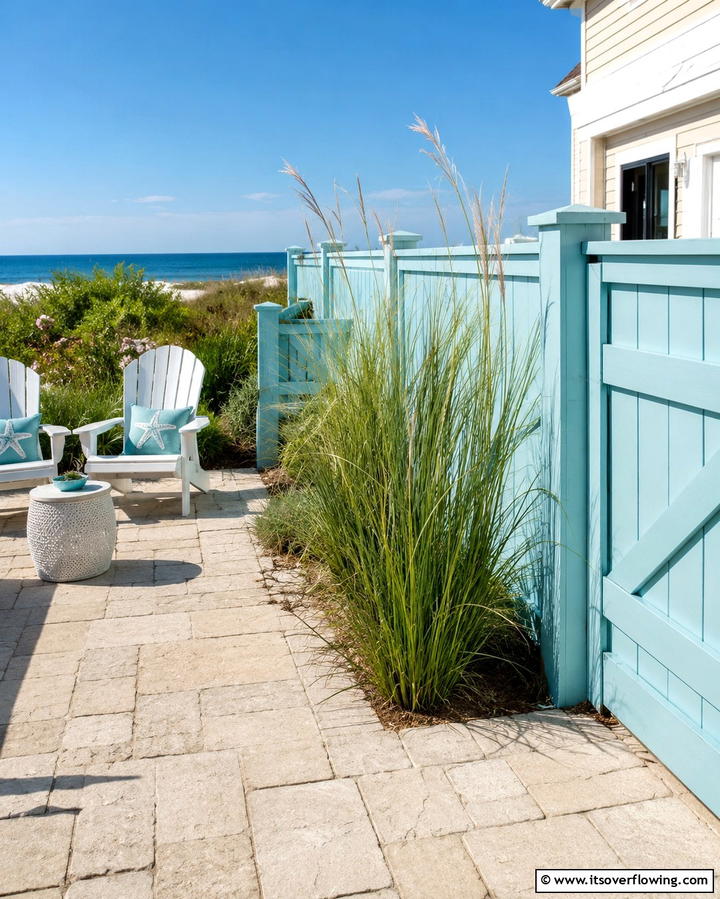 Breezy Aqua - 30 Best Fence Paint Colors for Outdoor Style