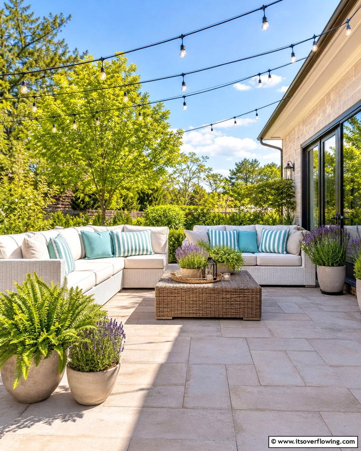 Breezy Outdoor Living - 21 Spring Home Decor Ideas to Refresh Living Spaces