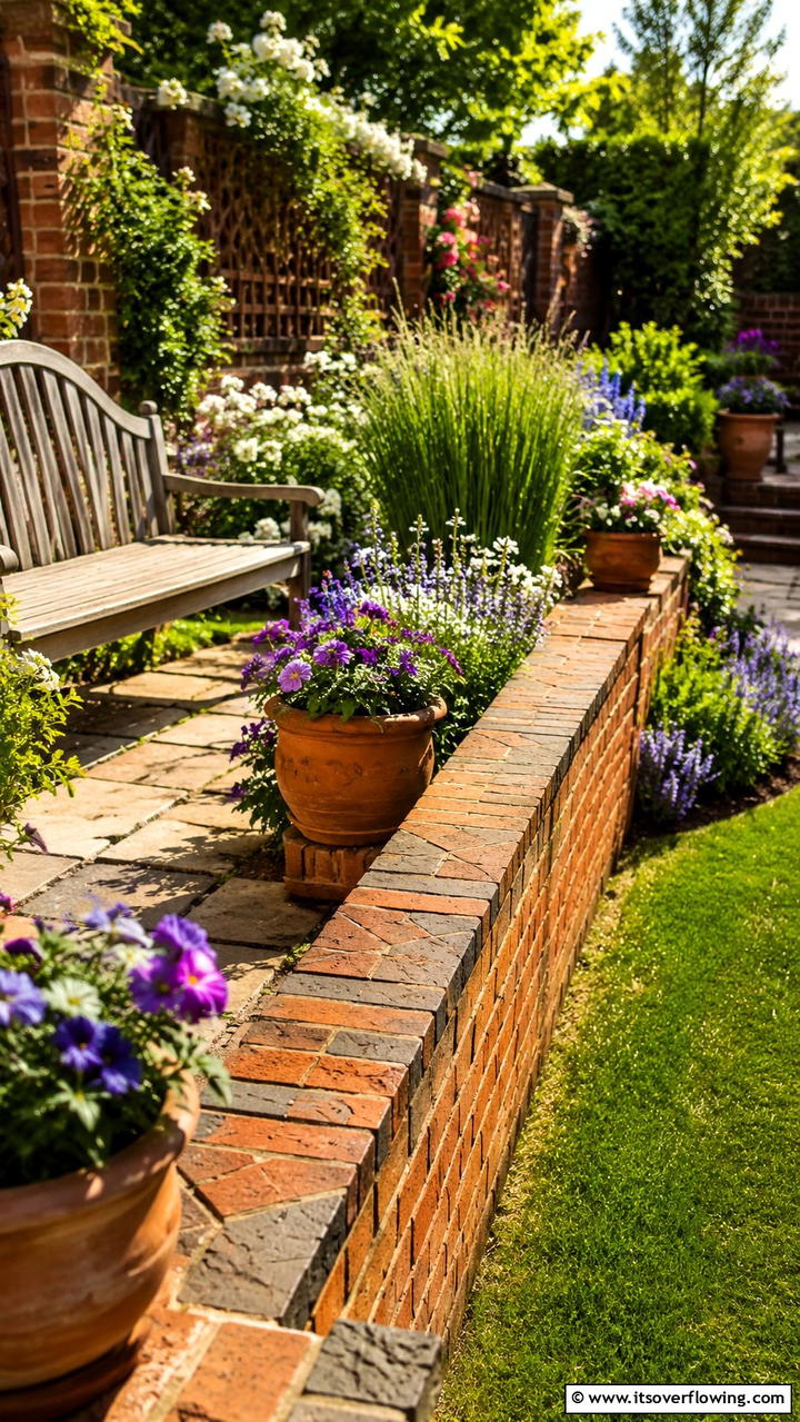 Brick Paver Garden Divider - 30 Garden Divider Ideas for Functional Outdoor Spaces