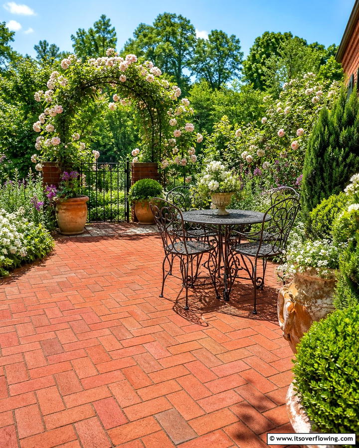Brick Pavers - 25 Deck Flooring Ideas for a Beautiful Outdoor Space