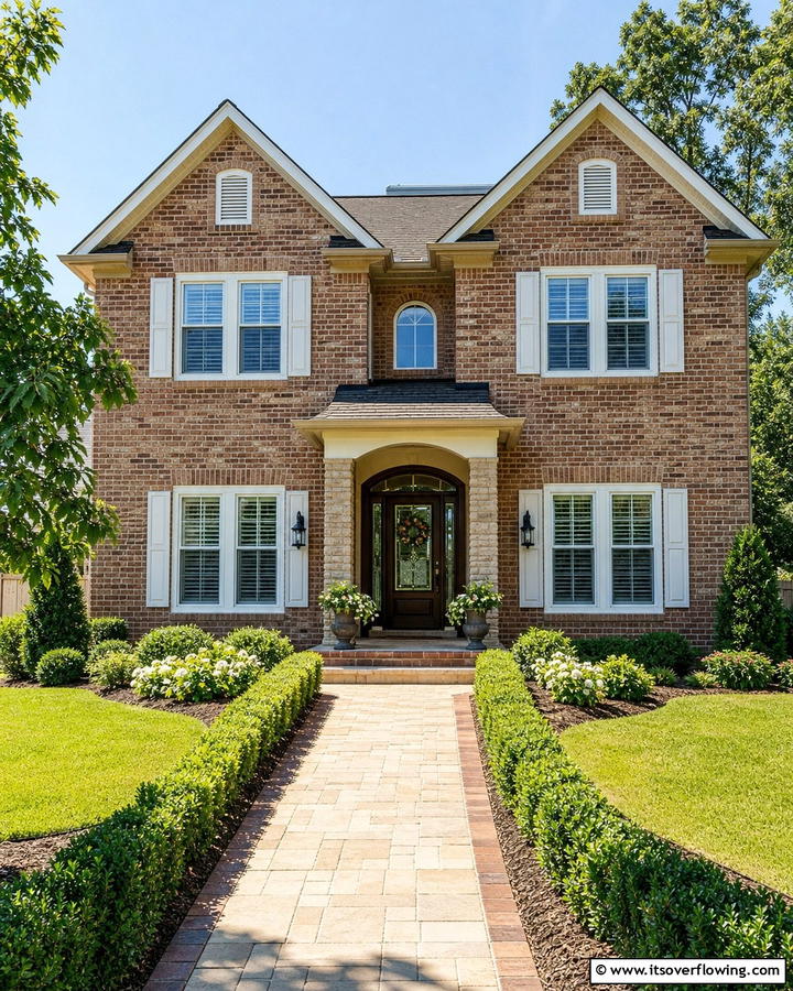 Brick Veneer Siding - 21 Exterior House Siding Ideas for Modern Homes