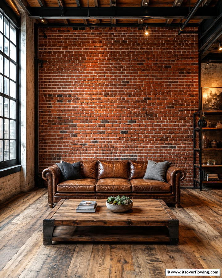 Brick Wall Paneling - 25 Wall Paneling Ideas to Elevate Your Home Decor