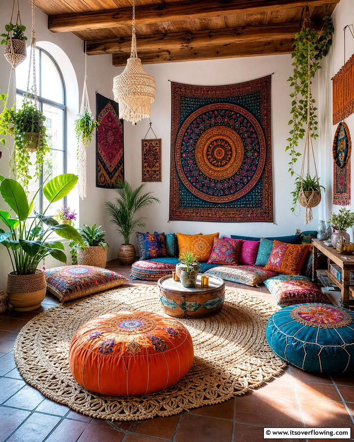 Bright Bohemian Retreat - 25 Morning Room Ideas to Brighten Your Day