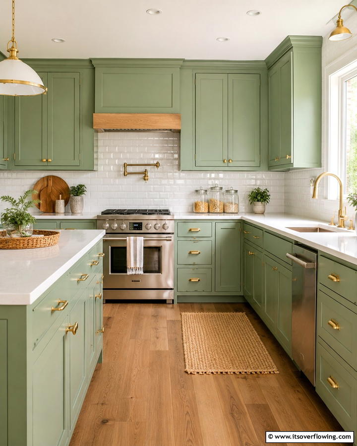 Bright Kitchen Cabinets - 30 Vibrant Colorful Room Decor Ideas for Bold & Cheerful Spaces