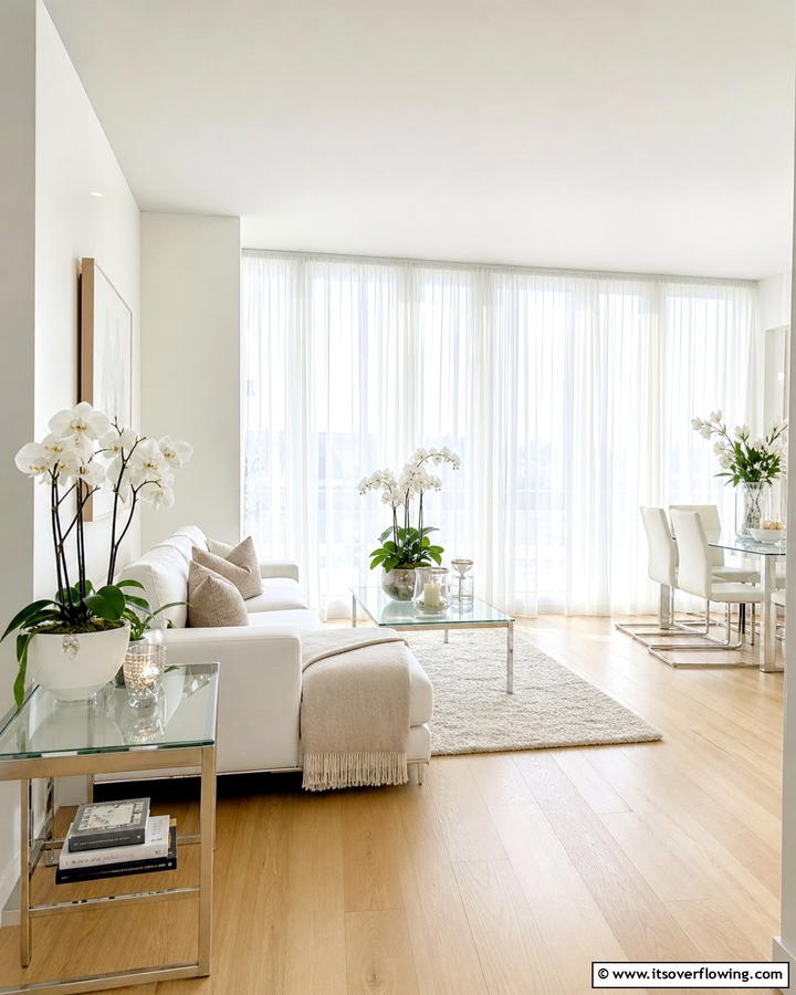 Bright and Airy Ambience - 21 Small Apartment Living Room Ideas for Compact Spaces