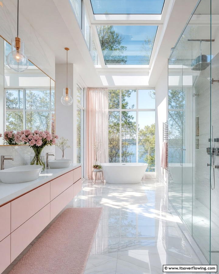 Bright and Airy Spaces - 21 Primary Bathroom Design Ideas for Modern Homes
