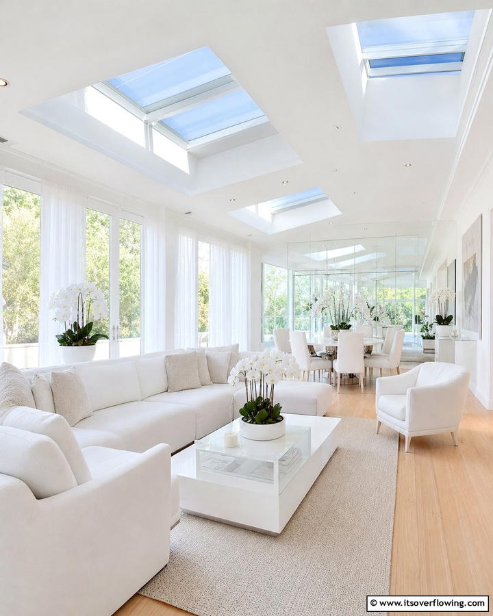 Bright and Airy Sunroom - 21 Bright Sunroom Ideas to Enjoy Natural Light Year-Round