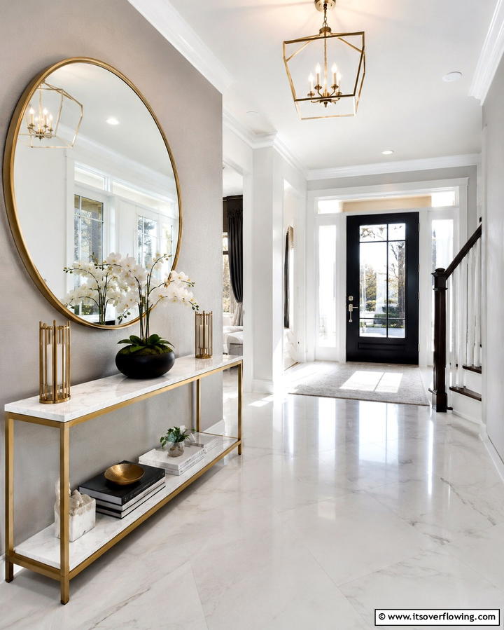 Brighten Up with Mirrors - 25 Housewarming Decoration Ideas to Welcome New Neighbors