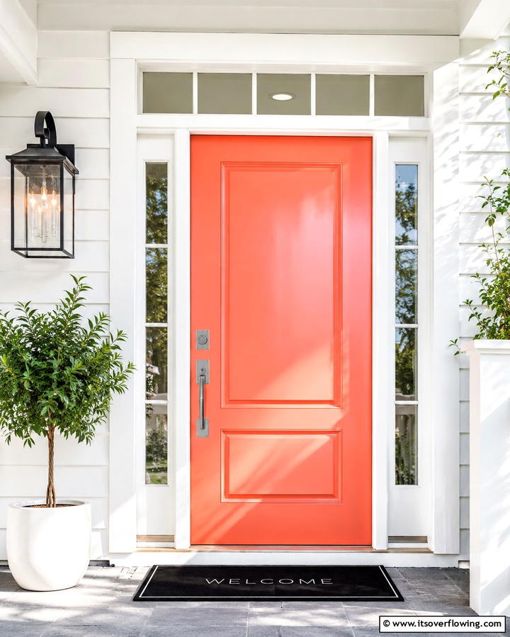 Brightly Colored Door Paint - 25 Summer Front Door Decor Ideas to Welcome the Season