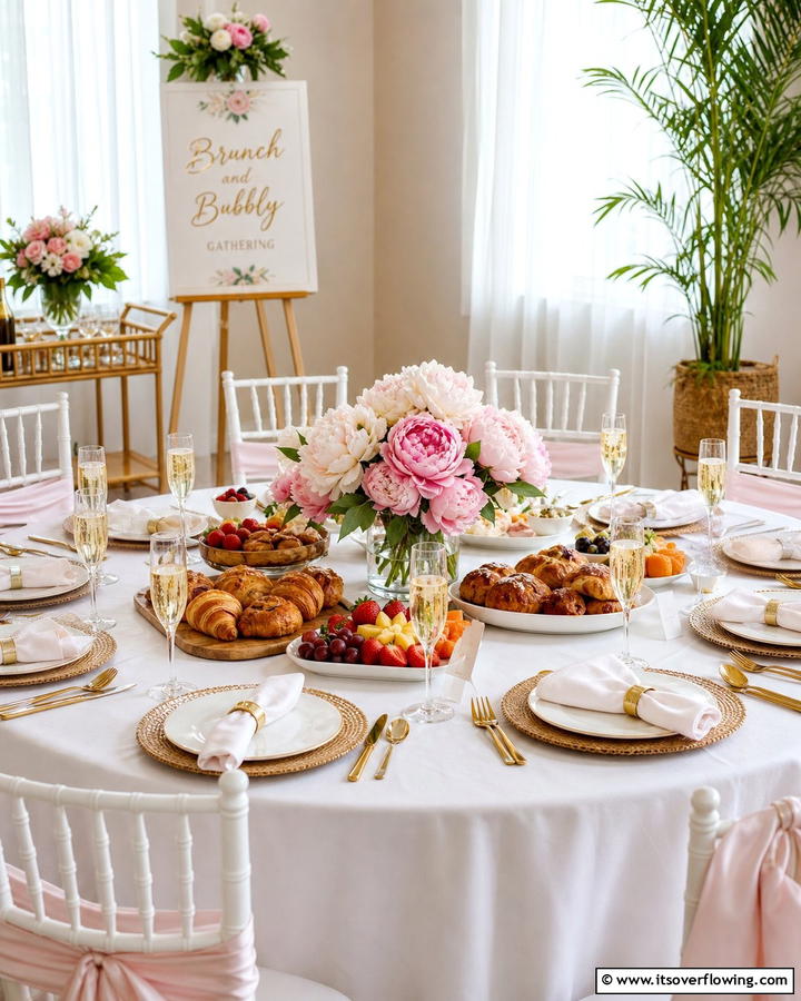 Brunch and Bubbly Gathering - 21 Unique Bridal Shower Ideas for Memorable Celebrations