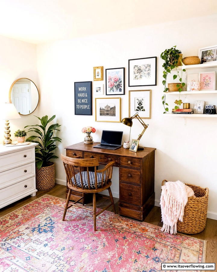 Budget Conscious Chic - 21 Functional Bedroom Office Ideas for Productive Spaces