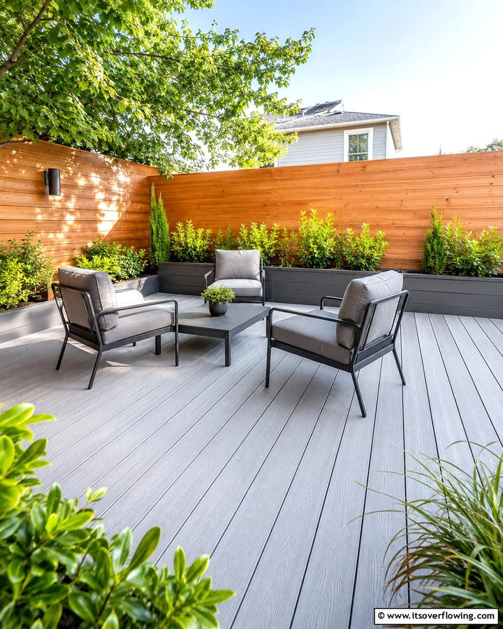 Budget Friendly Composite Decking - 30 Budget-Friendly Backyard Deck Ideas for Stylish Outdoor Living