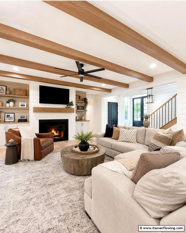 Budget Friendly Faux Beams - 21 Decorative Ceiling Beam Ideas for Rustic Charm
