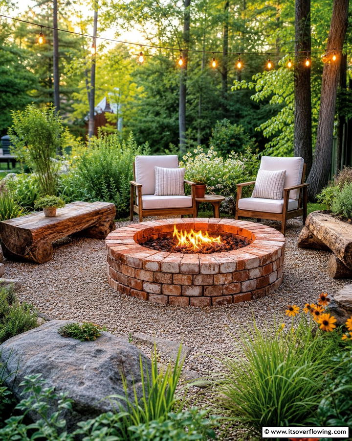 Budget Friendly Fire Pit - 21 Budget-Friendly Backyard Ideas to Transform Your Outdoor Space