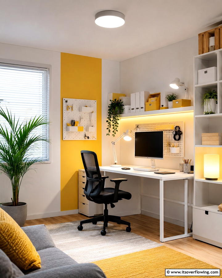 Budget Friendly Solutions - 30 Home Office Lighting Ideas- Brighten Your Workspace