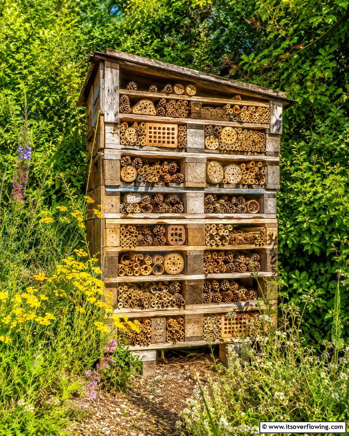 Bug Hotels - 30 EYFS Outdoor Area Ideas for Engaging Play Spaces