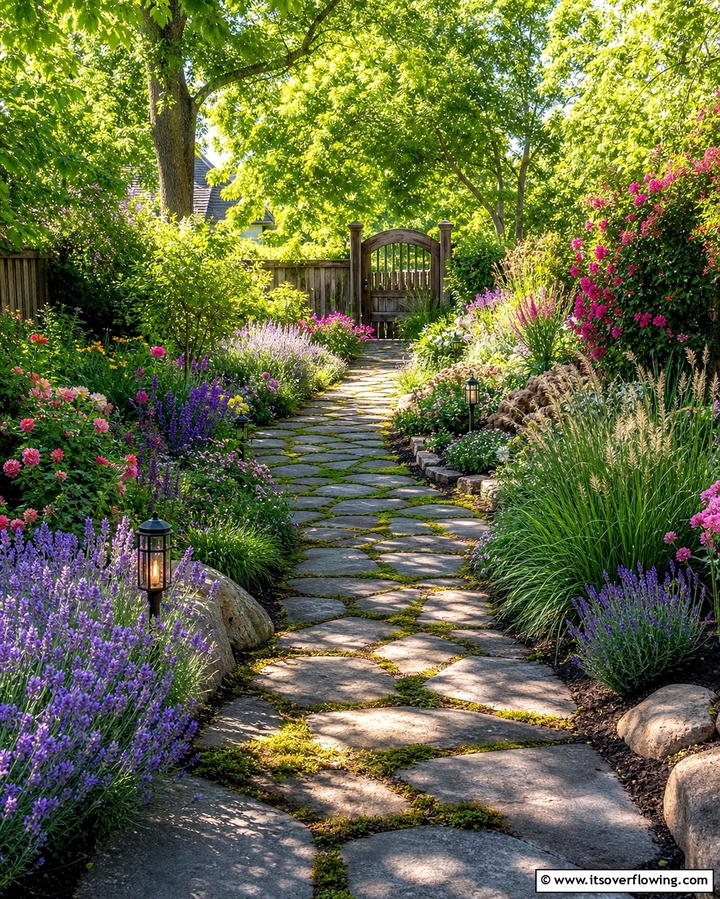 Build a Stone Pathway - 25 Backyard Oasis Ideas for Ultimate Relaxation