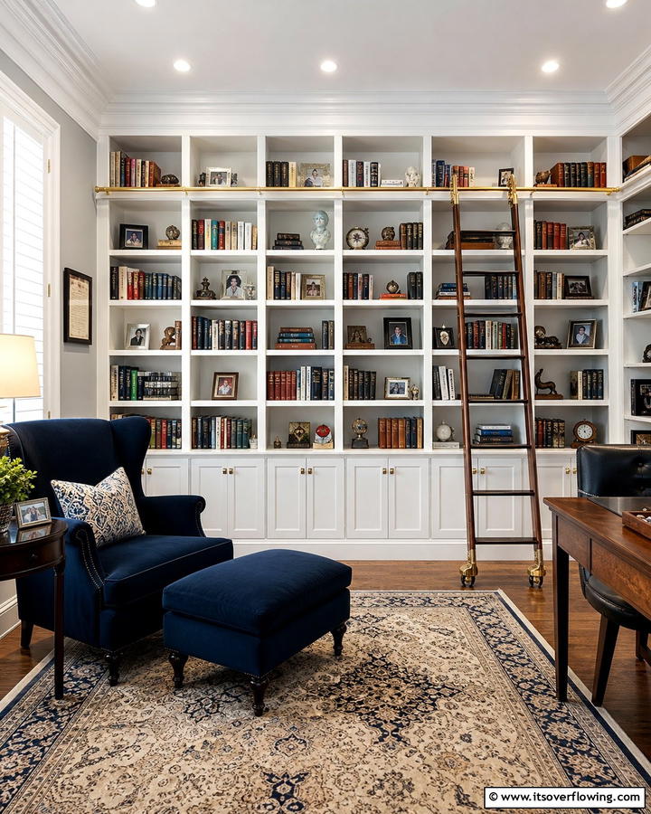 Built In Bookcase Cabinets - 21 Floor to Ceiling Cabinets Ideas for Modern Home Storage