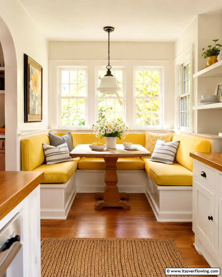 Built In Breakfast NooksExact - 30 Vintage 1930s-1940s Kitchen Design Ideas & Inspiration
