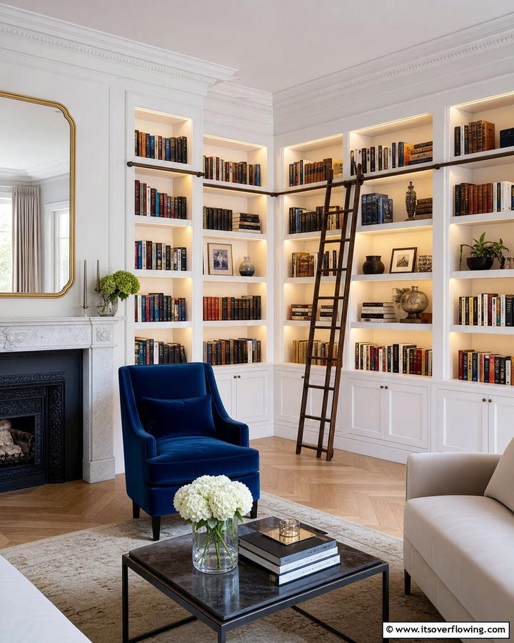 Built In Corner Bookshelves - 20 Space-Saving Corner Bookshelf Ideas for Your Home