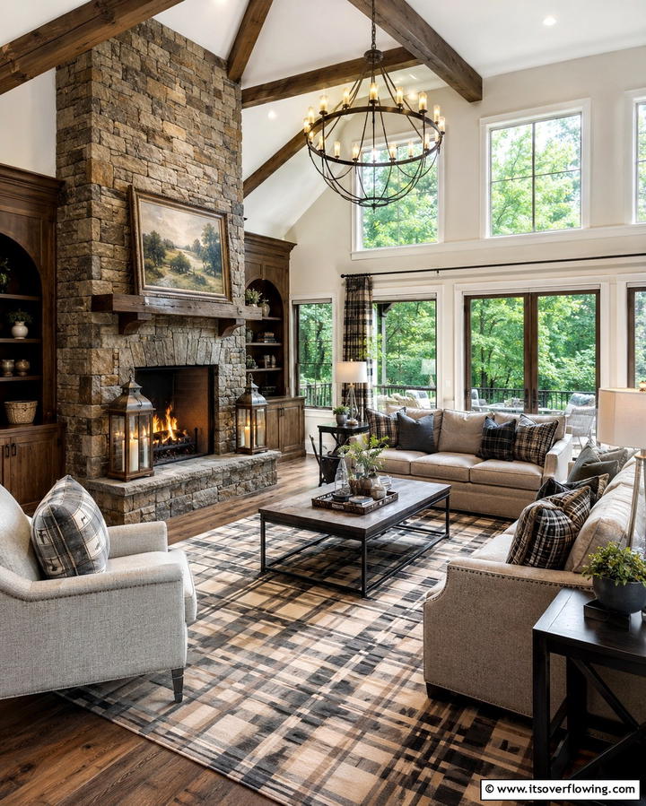 Built In Fireplace Lighting for Seamless Design - 25 Fireplace Lighting Ideas to Create a Warm and Inviting Ambiance