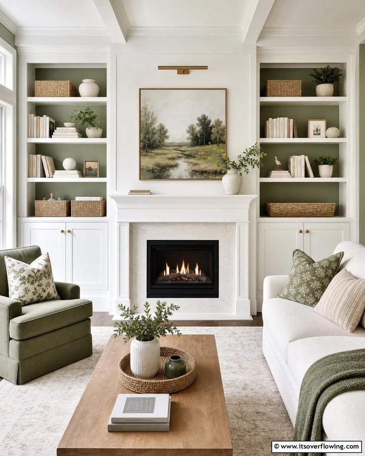 Built In Fireplaces with Storage Solutions - 25 Small Living Room Fireplace Ideas for Cozy Homes