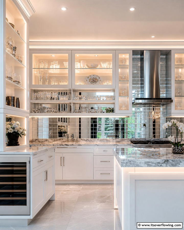 Built In Lighting Systems - 21 Kitchen Cabinet Organization Ideas for Clutter-Free Spaces