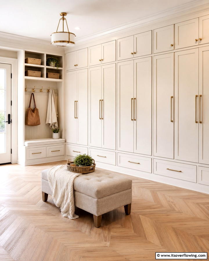 Built In Lockers for Organization - 30 Mudroom Storage Ideas for a Clutter-Free Entryway