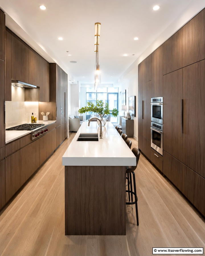 Built In Seating Kitchen Islands - 25 Small Kitchen Island Ideas for Compact Spaces