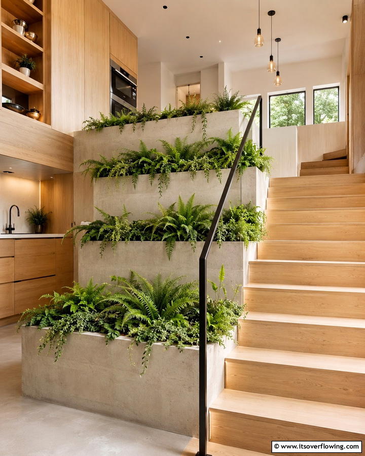 Built In Seating Steps - 30 Modern Split Level Kitchen Design Concepts
