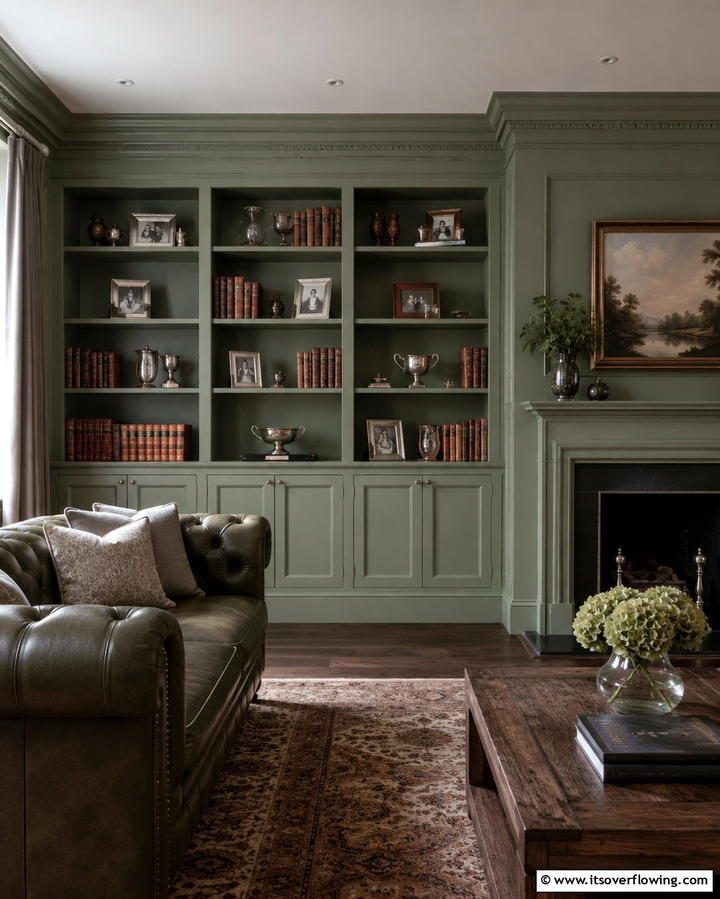 Built In Shelves for Seamless Integration - 25 Living Room Bookshelf Ideas for Stylish Storage