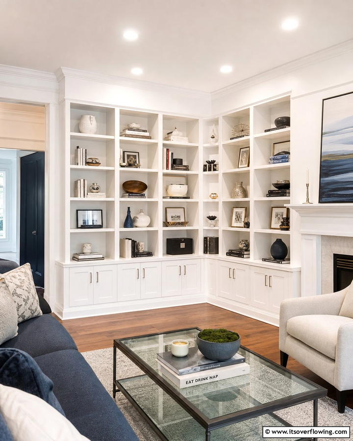 Built In Storage Corner - 21 Corner Shelf Ideas for Stylish Space Optimization
