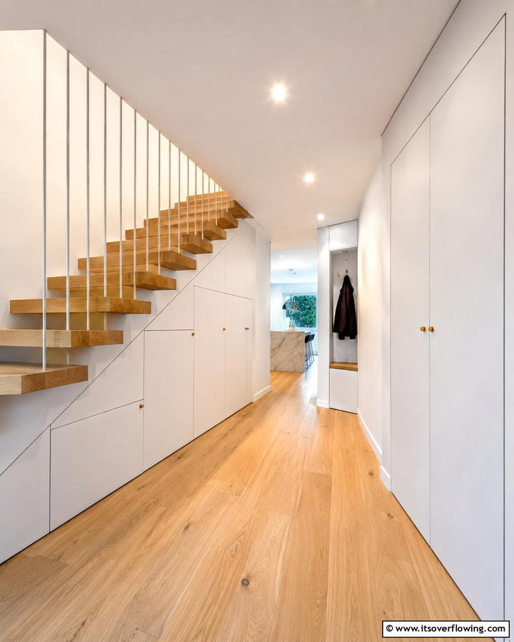 Built In Storage Solutions - 25 Townhouse Interior Design Ideas for Modern Living