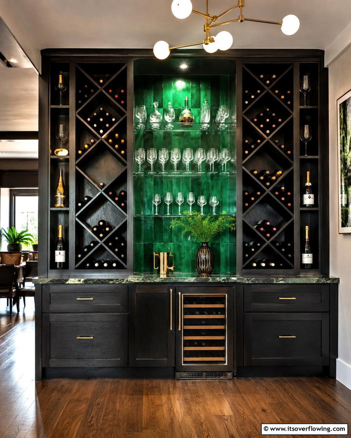 Built In Wine Storage Cabinets - 30 Smart Cabinet Storage Ideas to Declutter and Organize Your Home